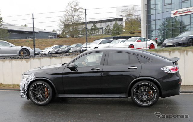 メルセデス AMG GLC63 改良新型（スクープ写真）