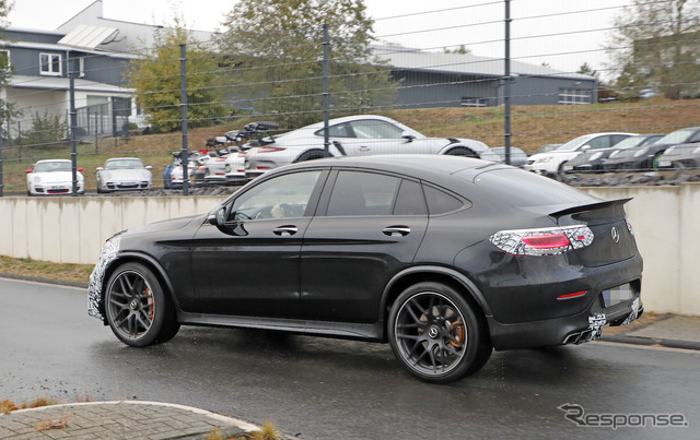 メルセデス AMG GLC63 改良新型（スクープ写真）