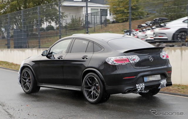 メルセデス AMG GLC63 改良新型（スクープ写真）