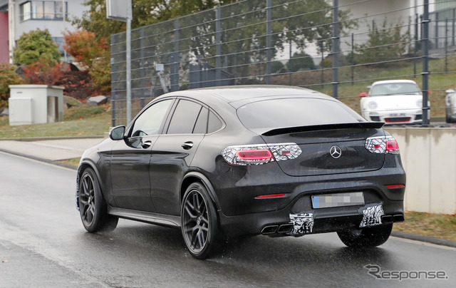 メルセデス AMG GLC63 改良新型（スクープ写真）