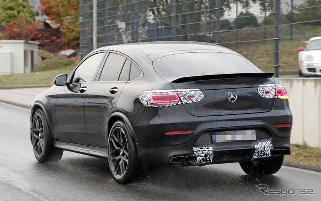 メルセデス AMG GLC63 改良新型（スクープ写真）