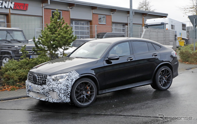 メルセデス AMG GLC63 改良新型（スクープ写真）