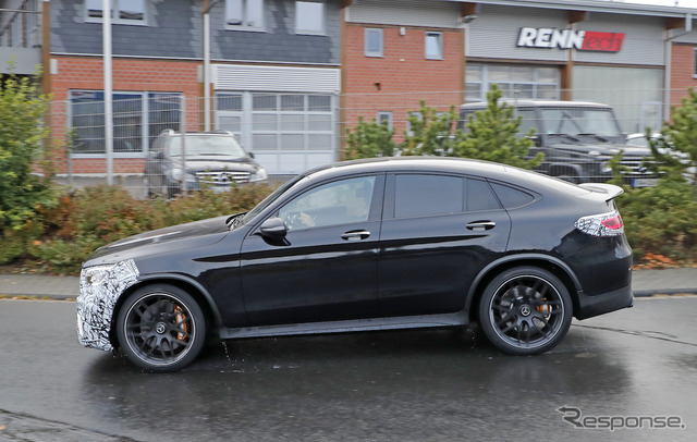 メルセデス AMG GLC63 改良新型（スクープ写真）