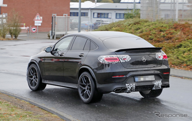 メルセデス AMG GLC63 改良新型（スクープ写真）