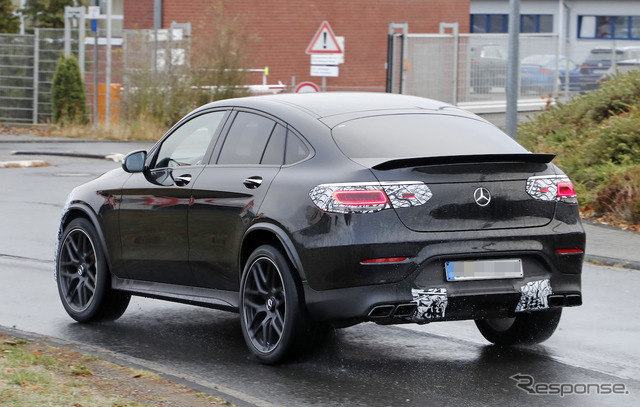 メルセデス AMG GLC63 改良新型（スクープ写真）