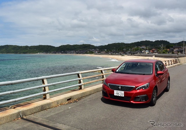 日本海のブルーともよくマッチした。