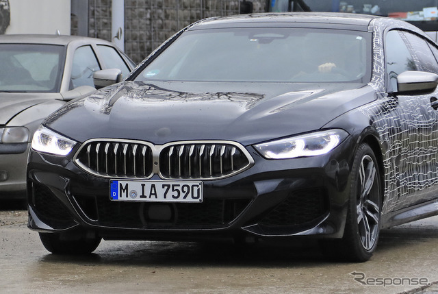 BMW 8シリーズグランクーペ「M850i」スクープ写真