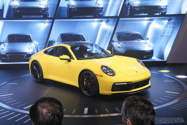 ポルシェ 911 新型（ロサンゼルスモーターショー2018）