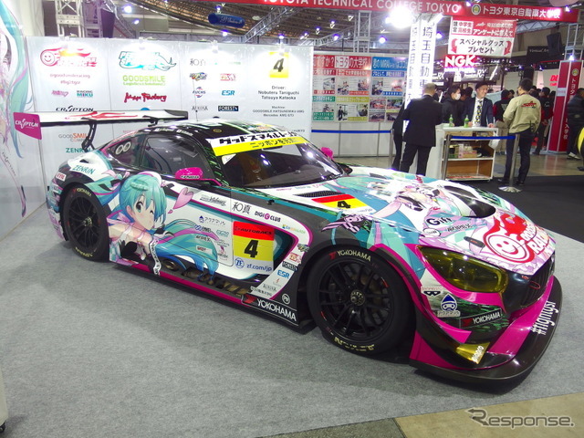 グットスマイルレーシング初音ミクSUPER GT（東京オートサロン2019）