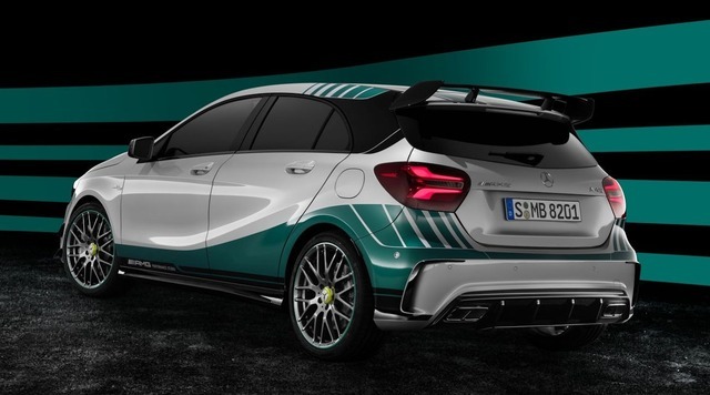 メルセデス AMG A45 にF1タイトル記念車…モチーフはF1マシン