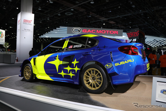 スバル WRX STI 2019年モータースポーツ仕様（デトロイトモーターショー2019）