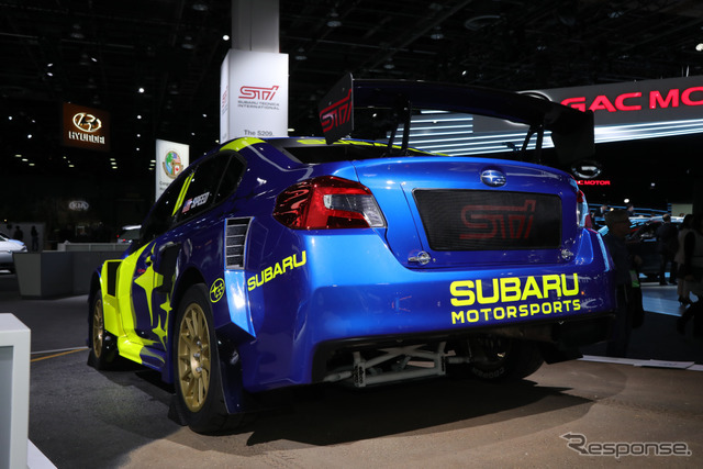 スバル WRX STI 2019年モータースポーツ仕様（デトロイトモーターショー2019）