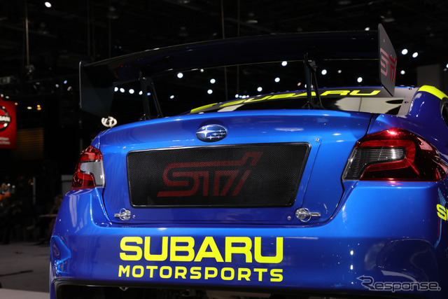 スバル WRX STI 2019年モータースポーツ仕様（デトロイトモーターショー2019）