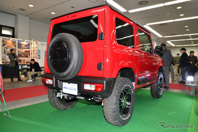 三木スズキJIMNY×RED（大阪オートメッセ2019）