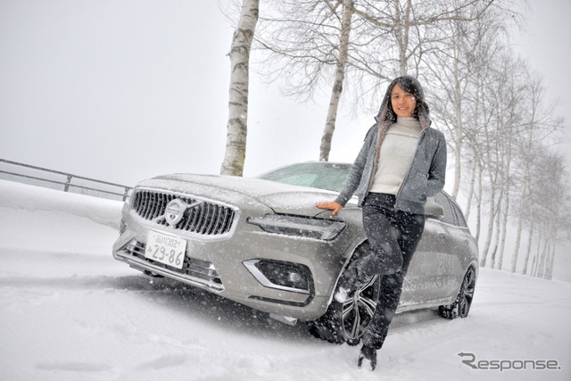 【ボルボ V60 新型試乗】過酷な冬の北海道　ボルボV60は何を魅せる…伊藤梓