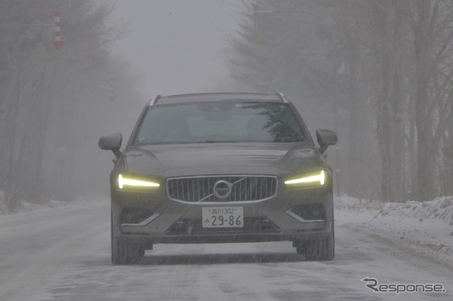 【ボルボ V60 新型試乗】過酷な冬の北海道　ボルボV60は何を魅せる…伊藤梓