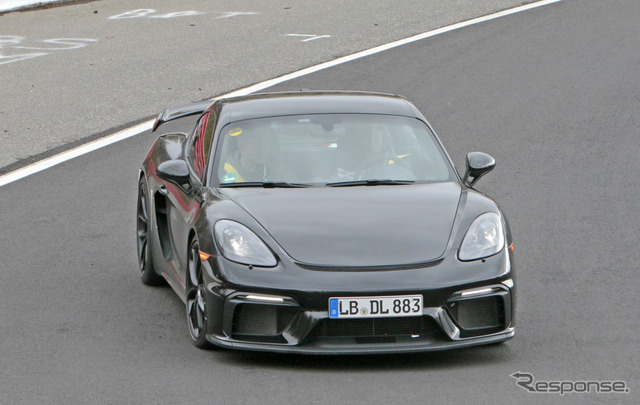 ポルシェ 718 ケイマン GT4 スクープ写真