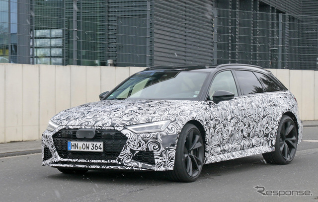 アウディ RS6アバント 次期型スクープ写真