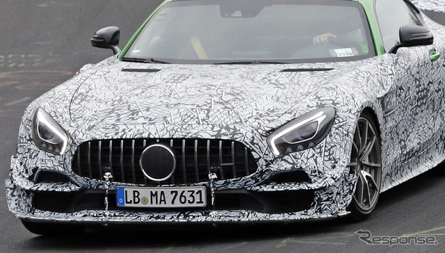 メルセデス AMG GT ブラックシリーズ 市販型（スクープ写真）