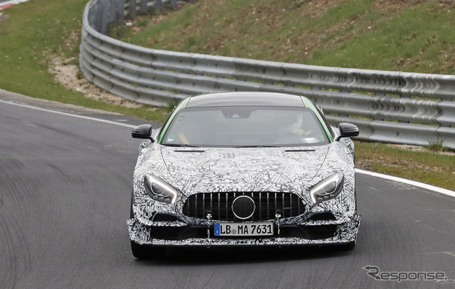 メルセデス AMG GT ブラックシリーズ 市販型（スクープ写真）