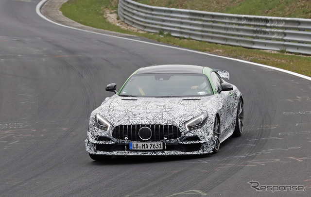 メルセデス AMG GT ブラックシリーズ 市販型（スクープ写真）