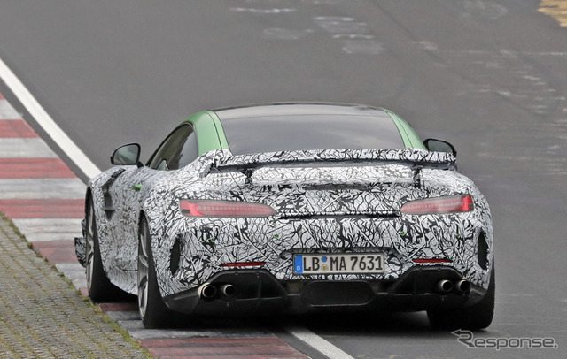 メルセデス AMG GT ブラックシリーズ 市販型（スクープ写真）