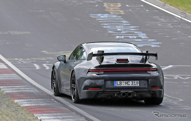 ポルシェ 911 GT3 新型 スクープ写真