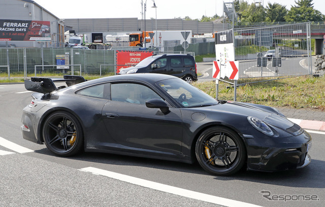 ポルシェ 911 GT3 新型 スクープ写真