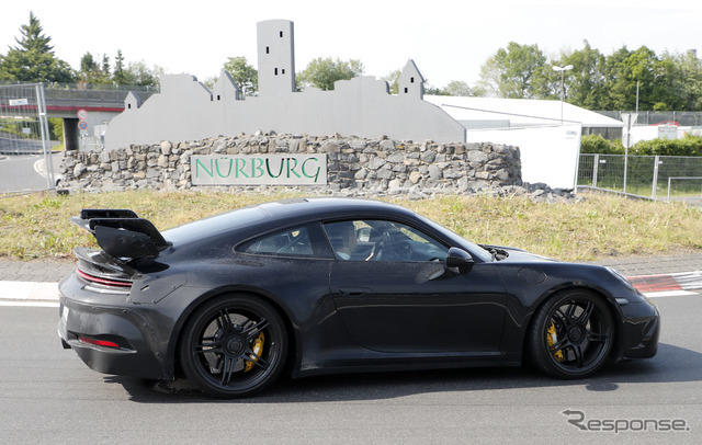 ポルシェ 911 GT3 新型 スクープ写真