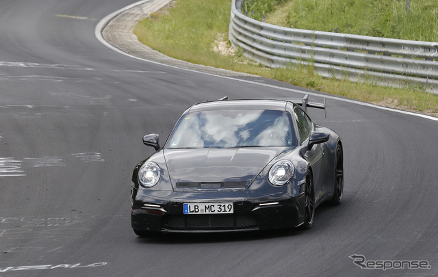 ポルシェ 911 GT3 新型 スクープ写真