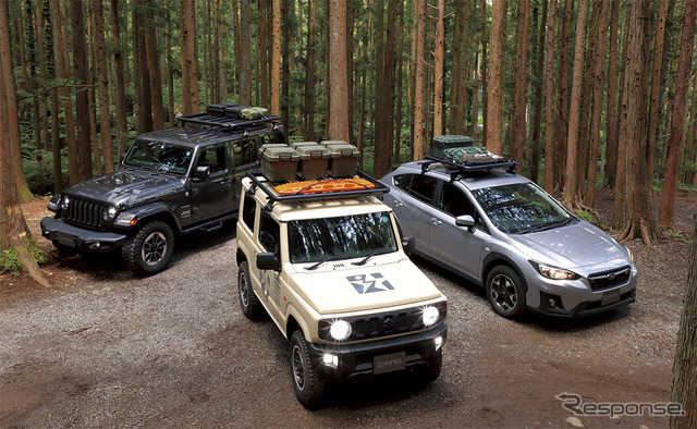 ジムニーに映えるワイルドなルーフデッキ ボックス発売 Inno Push On Mycar Life