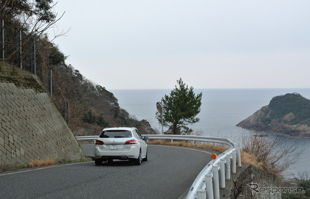 兵庫の日本海沿岸にて。