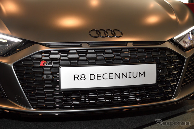 アウディR8 Decennium（デセニウム）＆RS 5 スポーツバック発表会