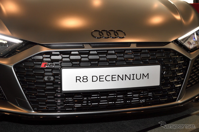 アウディR8 Decennium（デセニウム）＆RS 5 スポーツバック発表会