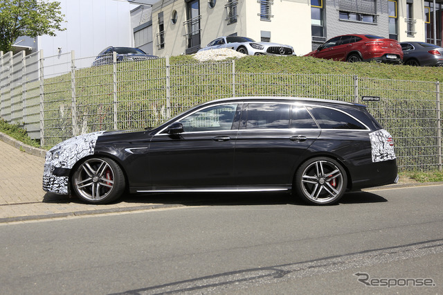 メルセデスAMG E63 ステーションワゴン 改良新型（スクープ写真）