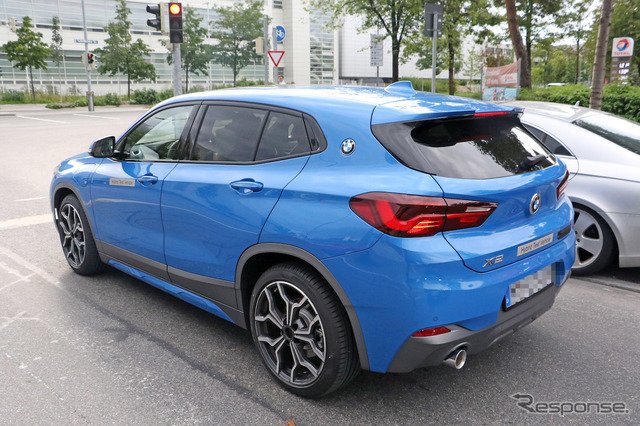 BMW X2 xDrive25e 市販型プロトタイプ　スクープ写真