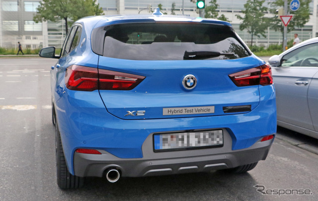 BMW X2 xDrive25e 市販型プロトタイプ　スクープ写真