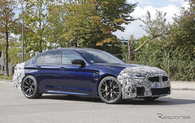 BMW M5セダン 次期型 プロトタイプ（スクープ写真）