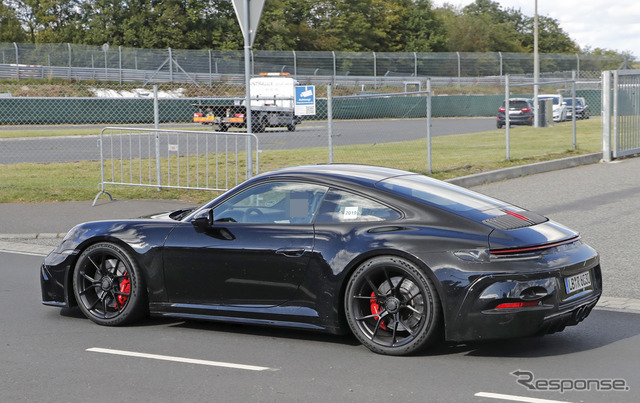 ポルシェ 911 GT3ツーリング 開発車両（スクープ写真）