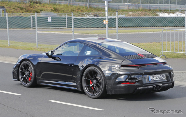 ポルシェ 911 GT3ツーリング 開発車両（スクープ写真）