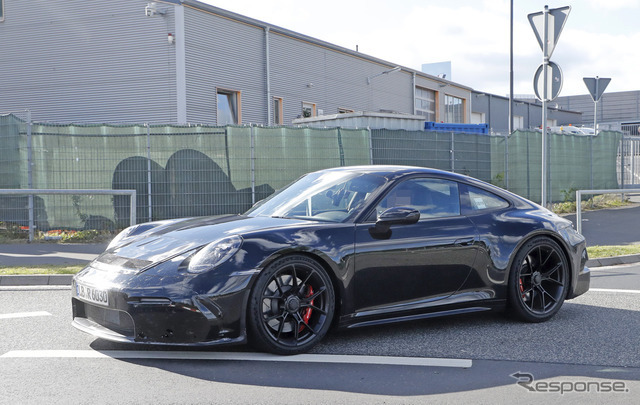 ポルシェ 911 GT3ツーリング 開発車両（スクープ写真）