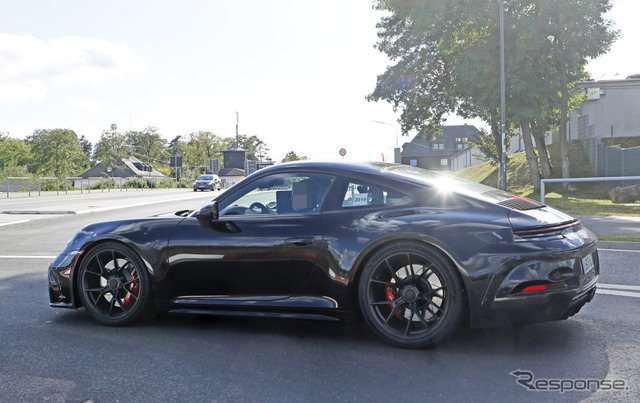 ポルシェ 911 GT3ツーリング 開発車両（スクープ写真）