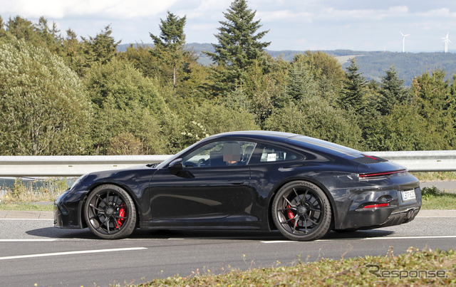 ポルシェ 911 GT3ツーリング 開発車両（スクープ写真）