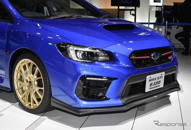 スバル WRX STI EJ20 ファイナルエディション（東京モーターショー2019）