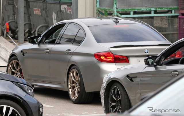 BMW M5 CS 市販型　プロトタイプ　スクープ写真