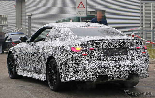 BMW M4クーペ 新型プロトタイプ（スクープ写真）