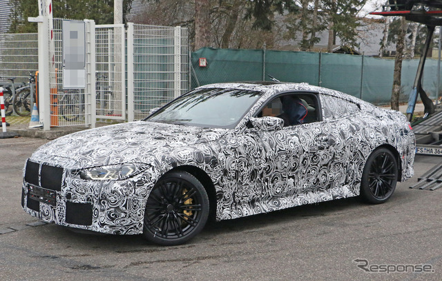 BMW M4クーペ 新型プロトタイプ（スクープ写真）