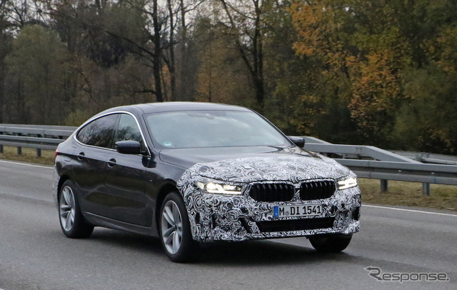 BMW 6シリーズ GT 改良新型プロトタイプ（スクープ写真）