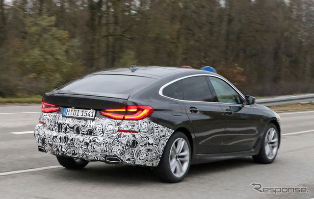 BMW 6シリーズ GT 改良新型プロトタイプ（スクープ写真）