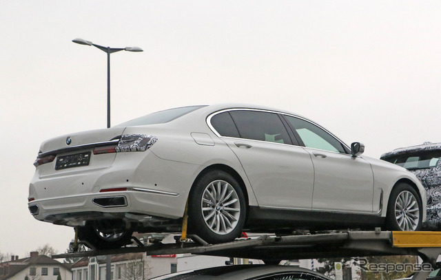 BMW 7シリーズ 新型開発車両（スクープ写真）